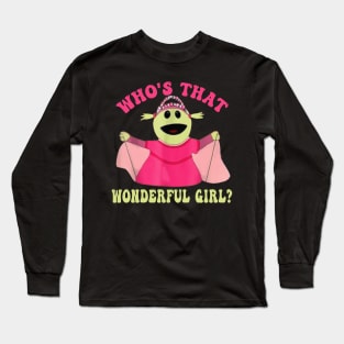 Who's That Wonderful Girl Could She Be Any Cuter Cute Long Sleeve T-Shirt